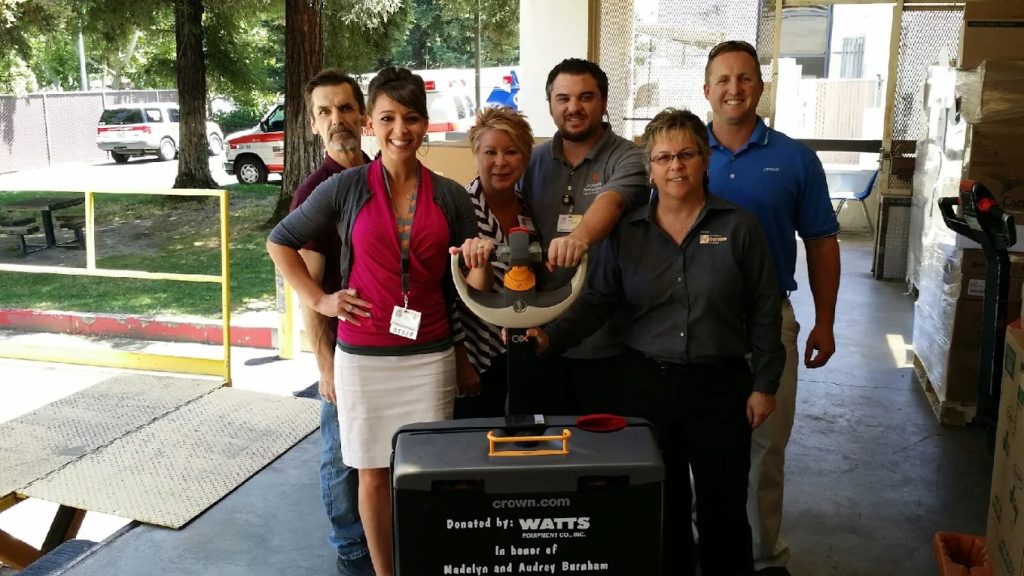 Watts Equipment Community Donation
